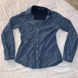 GUESS JEAN BUTTON UP SHIRT